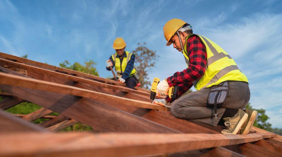 Professional Flat Roofing Installation services in Happy, TX